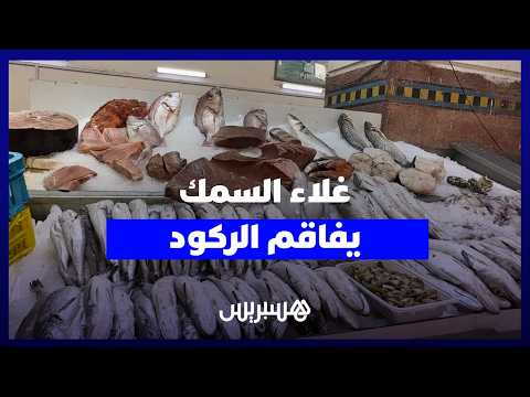 مع باعة السمك بالتقسيط 