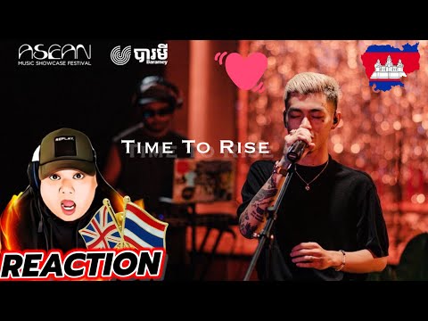 BRITISH THAI REACTION VANNDA - TIME TO RISE | LIVE AT ASEAN MUSIC SHOWCASE 2021