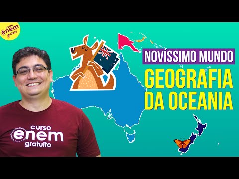 Oceania: Economy, Population, and Physical Aspects | Geography Summary for Enem