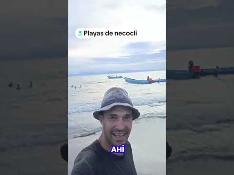 disfrutando el atardecer de las playas de Necocli Urabá Antioquia Colombia
