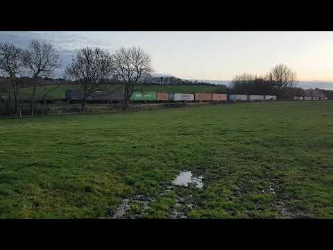 GBRF Class 66 66756 Felixstowe North GBRF to Hams Hall GBRF Nov 10 2 020