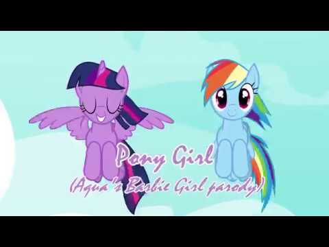 [Re-Upload] I'm a Pony Girl - I'm a Barbie girl song