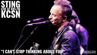 Sting || Live @885 KCSN || “I Cant Stop Thinking About You&quot;
