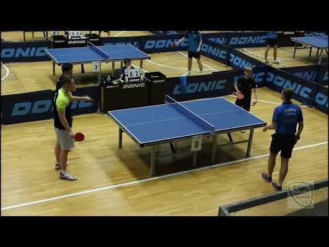 45. DKT -  16. SaarVVCup Jugend Doppel Finale - Folz/Aghababa vs. Sander/Sonnenburg - 2023