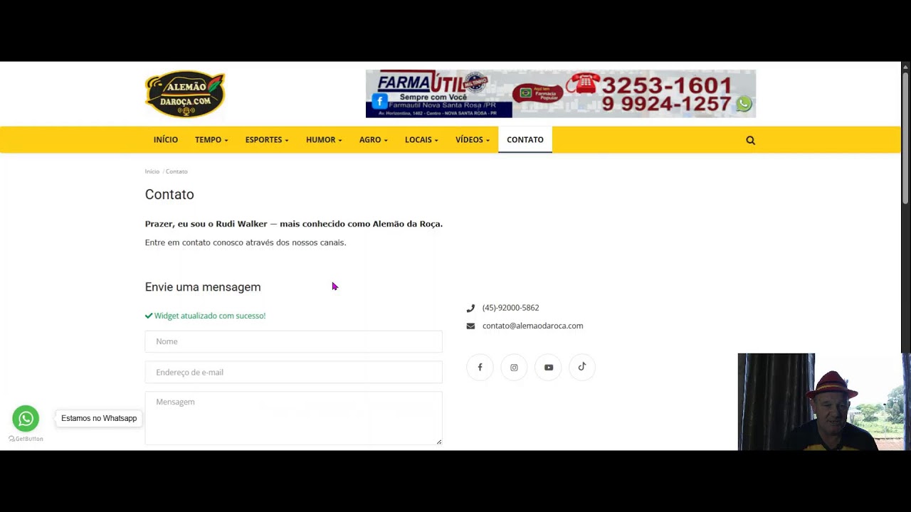 Alemão da Roça está no ar