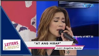 ANGELINE QUINTO - AT ANG HIRAP (NET25 LETTERS AND MUSIC)