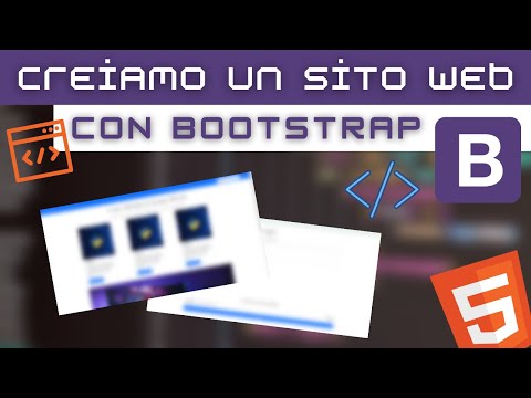 Creiamo un SITO PROFESSIONALE e RESPONSIVO con BOOTSTRAP! (Tutorial per principianti ITA)