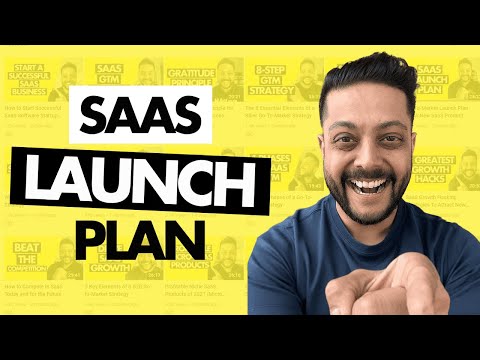 Go-To-Market Launch Plan For A New SaaS Product