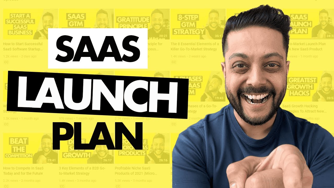 Go-To-Market Launch Plan For A New SaaS Product