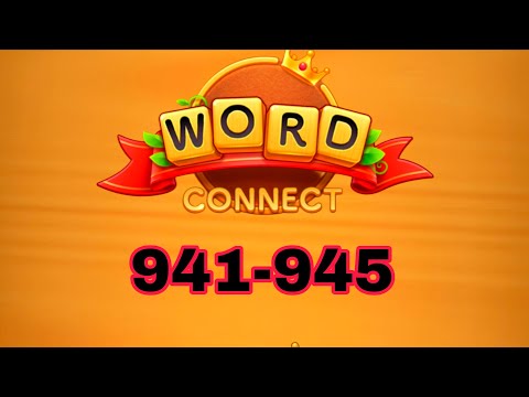 WORD CONNECT level 941 942 943 944 945
