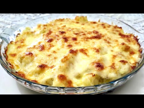 GRATINADO DE COUVE-FLOR AOS 4 QUEIJOS - Receita de Couve-flor gratinada