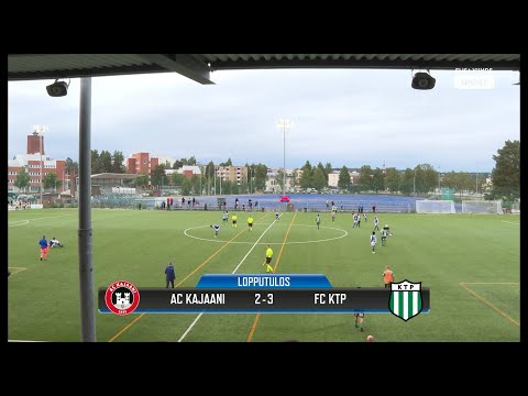 KTP TV: kooste Ykkösen ottelusta AC Kajaani - KTP 2-3 [22.8.2020]