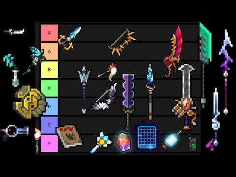 Soul Knight Mythic weapons tier list 1