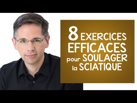 SCIATIQUE:  8 exercices hyper efficaces pour soulager la douleur