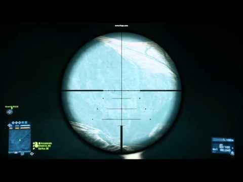 BattleField 3 Headshot 713 meters. m417 by Accselerate
