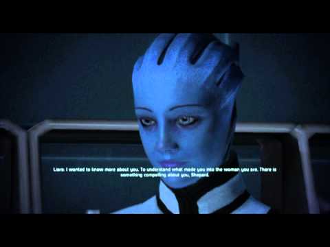 Mass Effect 1: Liara is attracted to Shepard (romance)