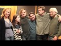 Natasha Borzilova in studio with musicians