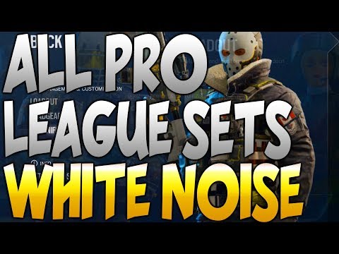 Rainbow Six Siege - ALL FOUR PRO LEAGUE SETS FOR OPERATION WHITE NOISE | OVERVIEW