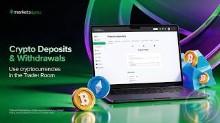 How to Deposit & Withdraw with Crypto in Trader Room