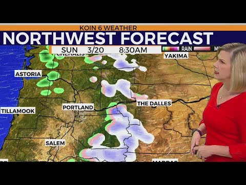 KOIN 6 Weather forecast, 10pm, March 19, 2022