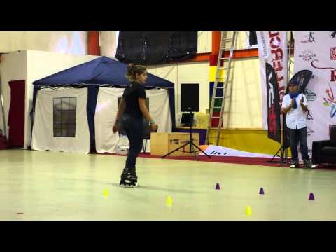 Rollerclub Cup 2013/ Morbidoni Camilla, 10th place classic slalom women