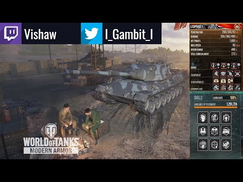 How To Erlenberg II feat. Leopard 1: 9.6K Damage: WoT Console - World of Tanks Console
