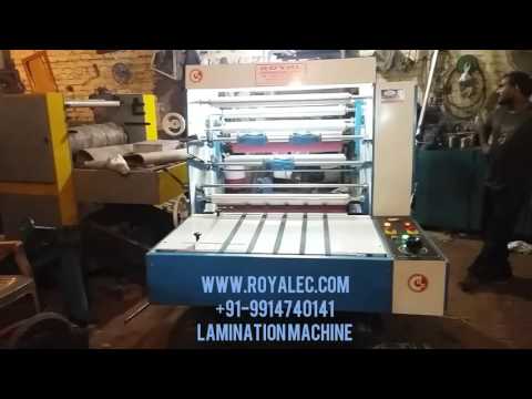 Automatic heavy duty lamination machine