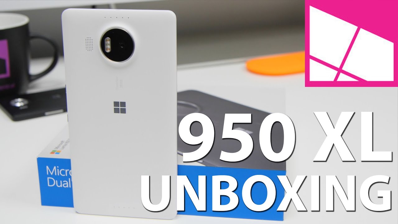 Lumia 950 XL unboxing & first impressions - YouTube