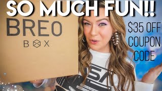 Breo Box Winter 2025 Unboxing + Coupon Code | SAVE $35 OFF!