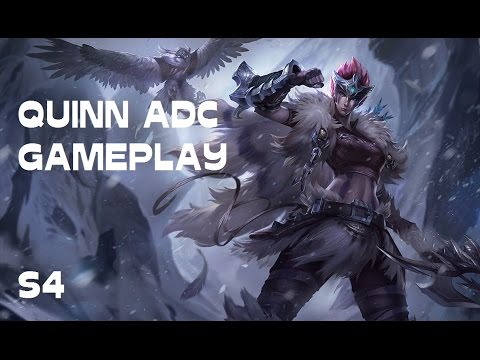 Quinn AD Carry Gameplay - ADC et Assasin ! S4 FR