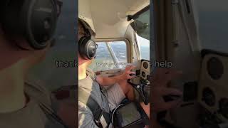 ATC helping us out in our Cessna 150 in New York #atc #aviation #airplane