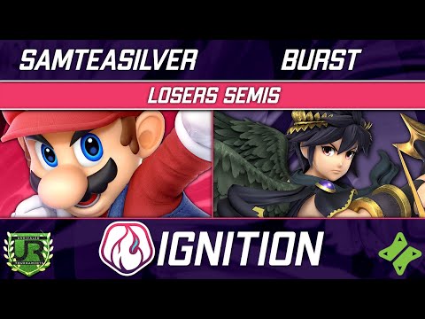 SamteaSilver (Mario) vs Burst (Dark Pit) - Ignition 271 LOSERS SEMIS