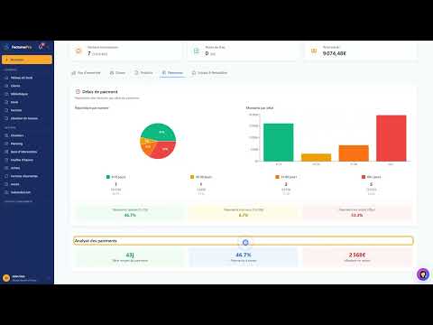 Tutoriel vidéo : Rapports et analyses — Formation FacturesPro