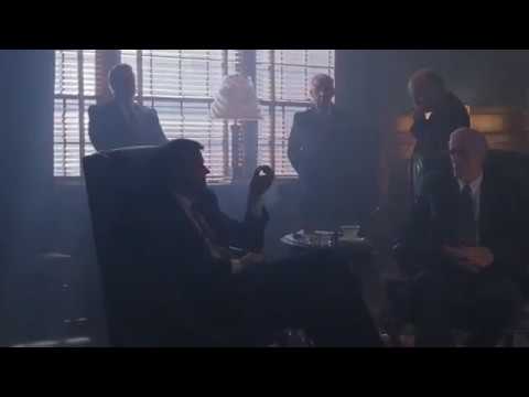 The X Files - Cigarette Smoking Man is Reprimanded by the Syndicate (3x02)
