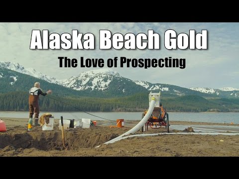 Alaska Beach Prospecting - The Love of Gold Prospecting