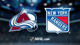 Varlamov stands tall as Avalanche defeat Rangers, 4-2