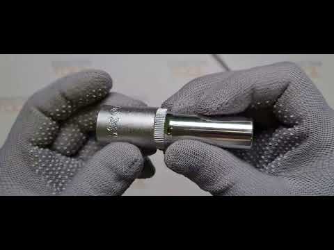 Головка торцевая YATO 6-гранная 1/2", 11 мм, удлиненная, 76 мм (YT-1224) Головка торцевая YATO 6-гранная 1/2", 11 мм, удлиненная, 76 мм (YT-1224)