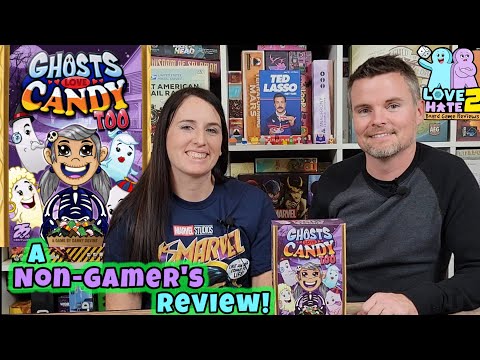 Ghosts Love Candy Too - A Non-Gamer's Review | 25th Century Games #boardgames #boardgamereview