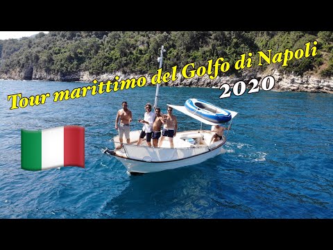 Tour marittimo del Golfo di Napoli, Escursione con imbarcazione  Nei luoghi più belli della costa: