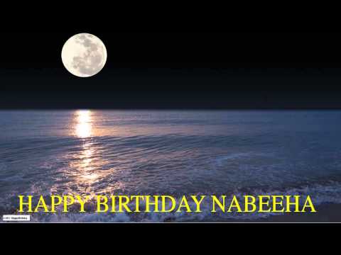 Nabeeha  Moon La Luna - Happy Birthday