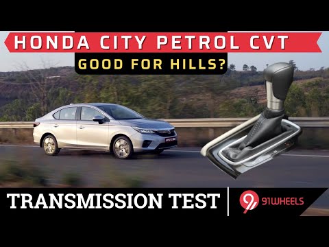 Honda City Petrol CVT Test In Hills + 0-100 km/h Comparison With MT Variant | 91Wheels