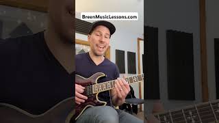 Queens of the Stone Age - The Evil Has Landed (2 WAYS to play the main riff) #shorts