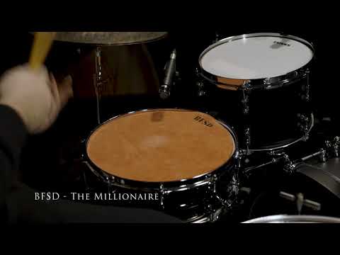'The Millionaire' Suede Snare Drum Muffler, 14' - All Profit Gray