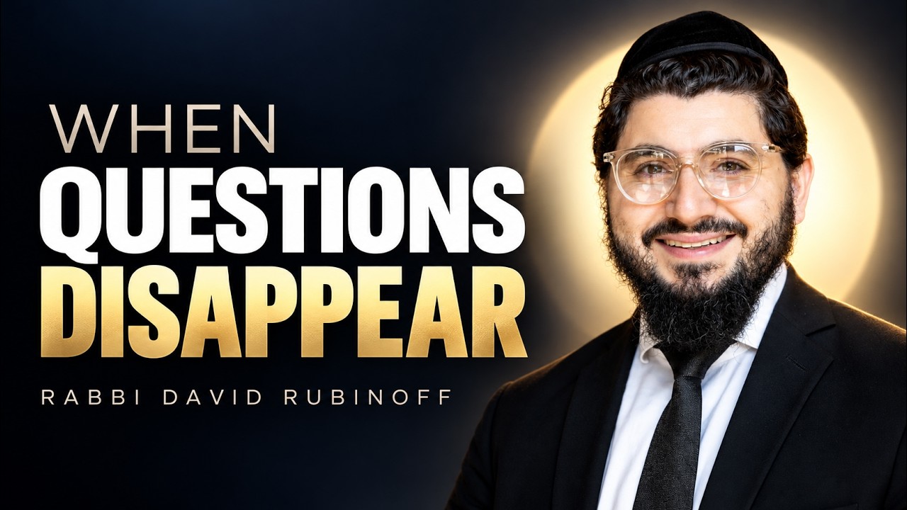 Why Shabbat Can Save Your Life | Bereshit 5787 | Rabbi David Rubinoff