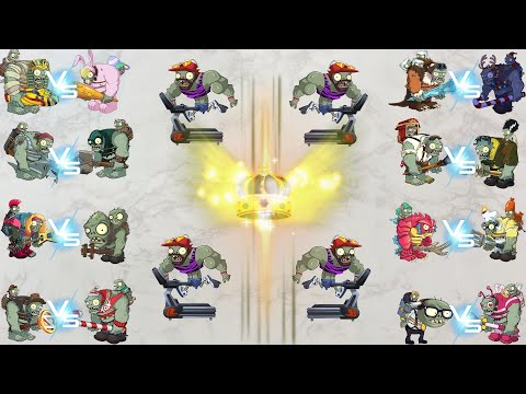 Plants VS Zombie 2 - Tournament all Team gargantuar vs Team gargantuar + Cardio Zombie