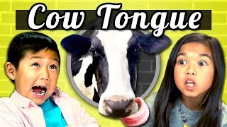 KIDS vs. FOOD #1 - COW TONGUE