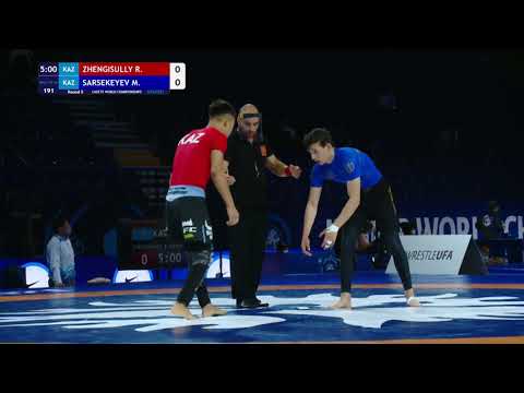 Round 5 Men's GP No-Gi - 66 kg: R. ZHENGISULLY (KAZ) v. M. SARSEKEYEV (KAZ)