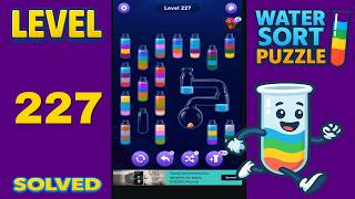 Water Sort – Level 227 | Walkthrough Solution