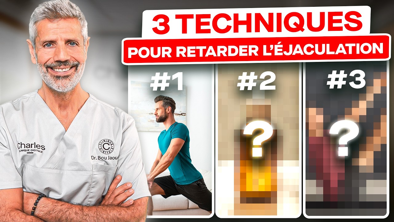 3 techniques utiles et peu connues pour retarder l'éjaculation