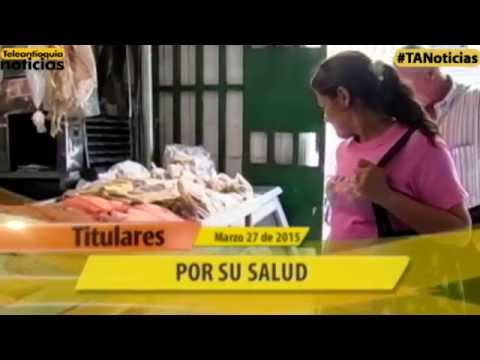 Titulares de Teleantioquia Noticias - viernes 27 de marzo de 2015